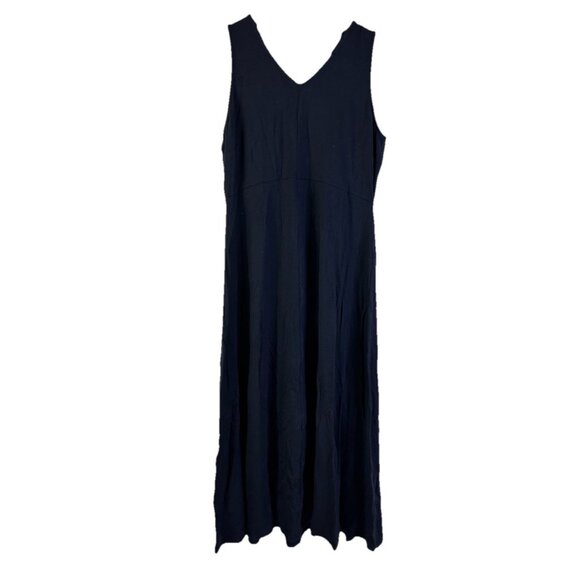 New Talbots Open Back Jersey Knit Sun Dress Flowy Coastal - Picture 1 of 9